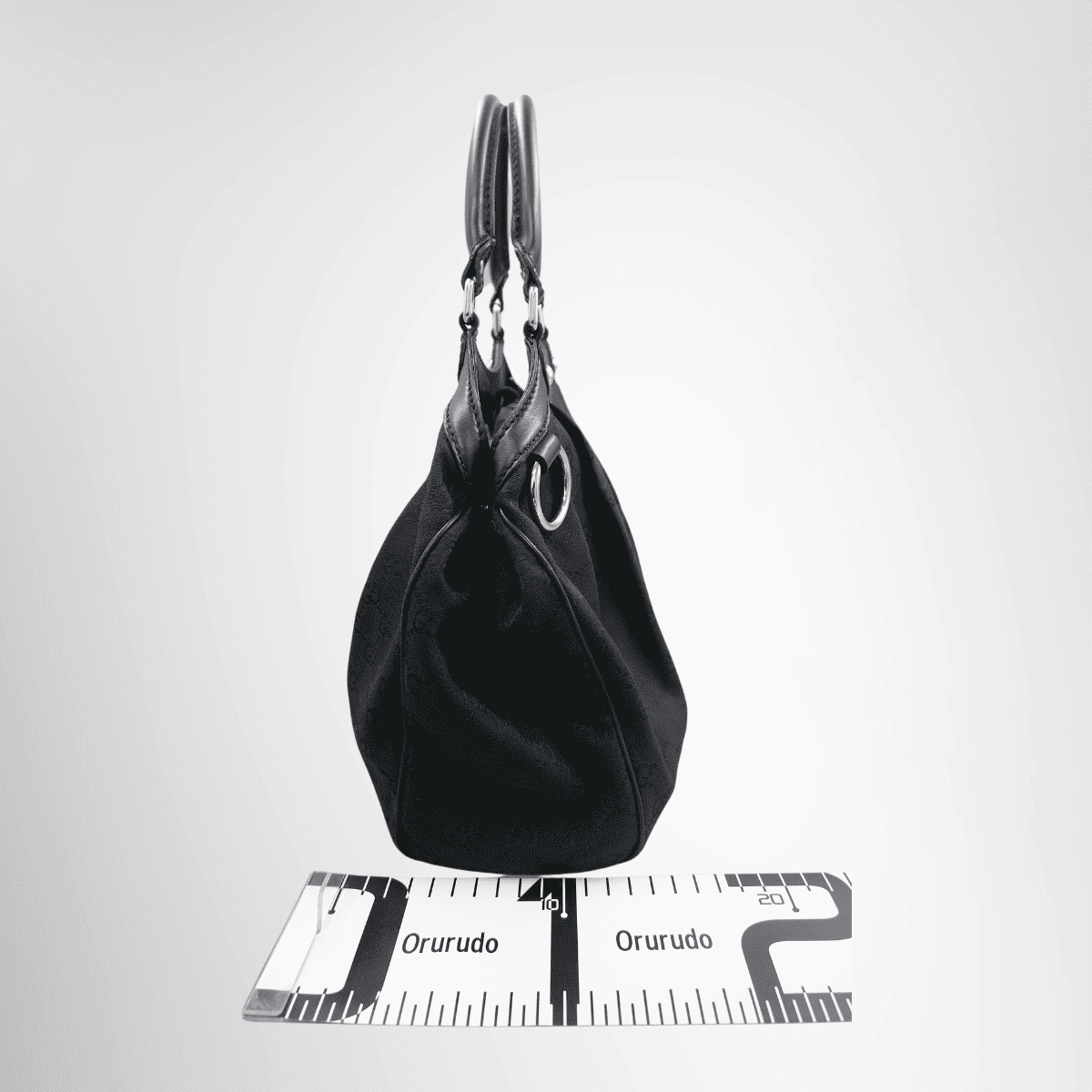 Gucci Sukey GG Canvas Tote Bag - Black