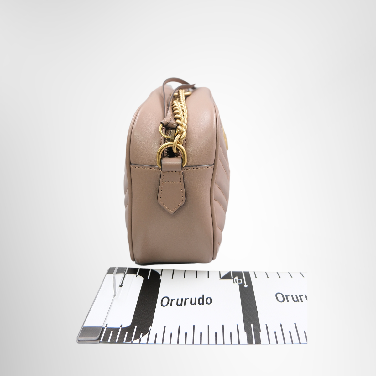 Gucci GG Marmont Camera Bag in Pink Beige