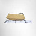 Gucci Preowned Luxury Bag 2000-2015 GG Gold Canvas Shoulder Bag Bottom View