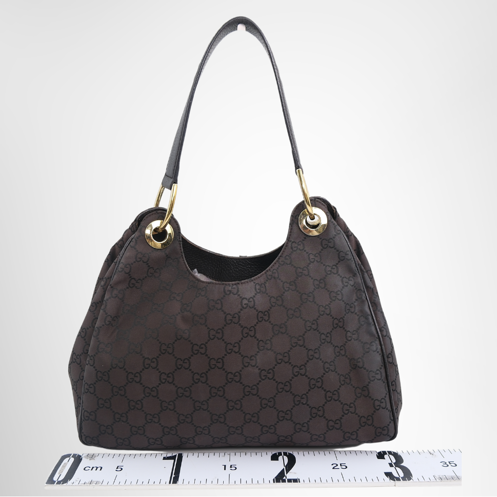 Gucci Preowned Luxury Bag Colbert Hobo Bag Back View