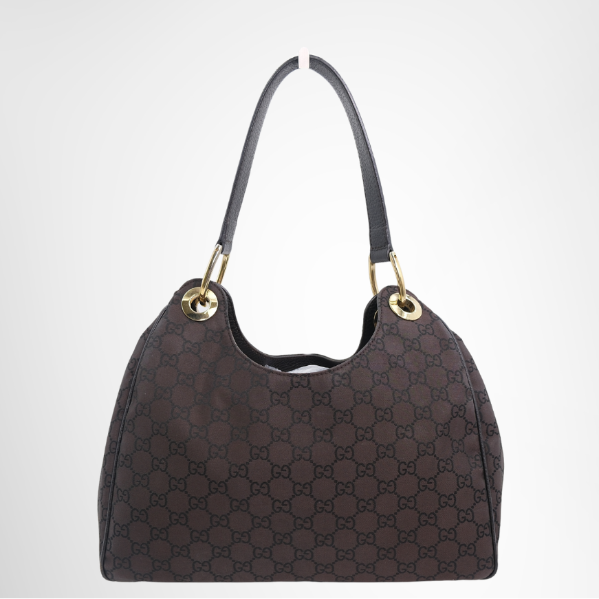 Gucci Preowned Luxury Bag Colbert Hobo Bag Front View
