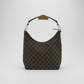 Gucci Preowned Luxury Bag GG Supreme Canvas Hobo Bag Front View