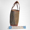 Gucci Preowned Luxury Bag GG Supreme Star Pattern Tote Bag Side View