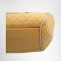 Gucci Preowned Luxury Bag Medium Sukey Tote Bag in Yellow Diamante Canvas Bottom View 3
