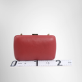 Gucci Preowned Luxury Bag Soho Interlocking G Embossed Chain Clutch Back View