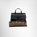 Gucci Preowned Luxury Bamboo Top Handle Bag Front View1 - Antonio & Co.