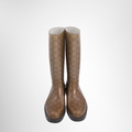 Gucci Preowned Luxury Boots GG Rain Boots Front View