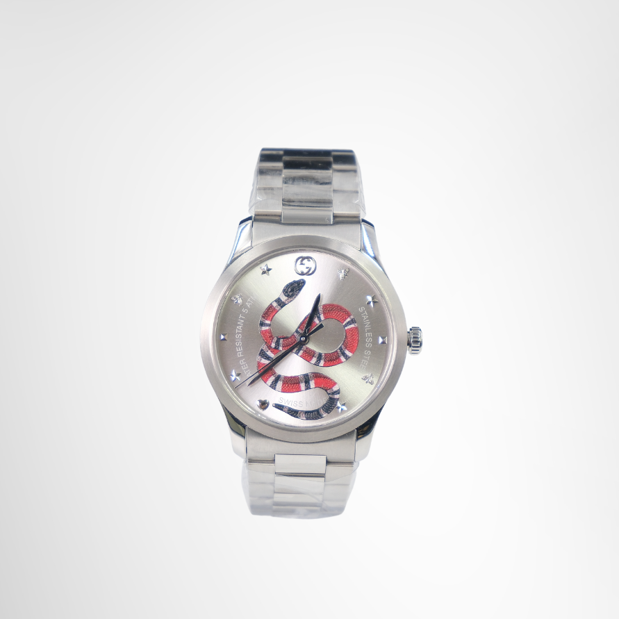 Gucci Preowned Luxury G-Timeless Unisex Watch Front Page - Antonio & Co.