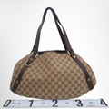 Gucci Preowned Luxury GG-Canvas Abbey Tote Bag Back View - Antonio & Co.
