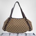 Gucci Preowned Luxury GG-Canvas Abbey Tote Bag Front View - Antonio & Co.