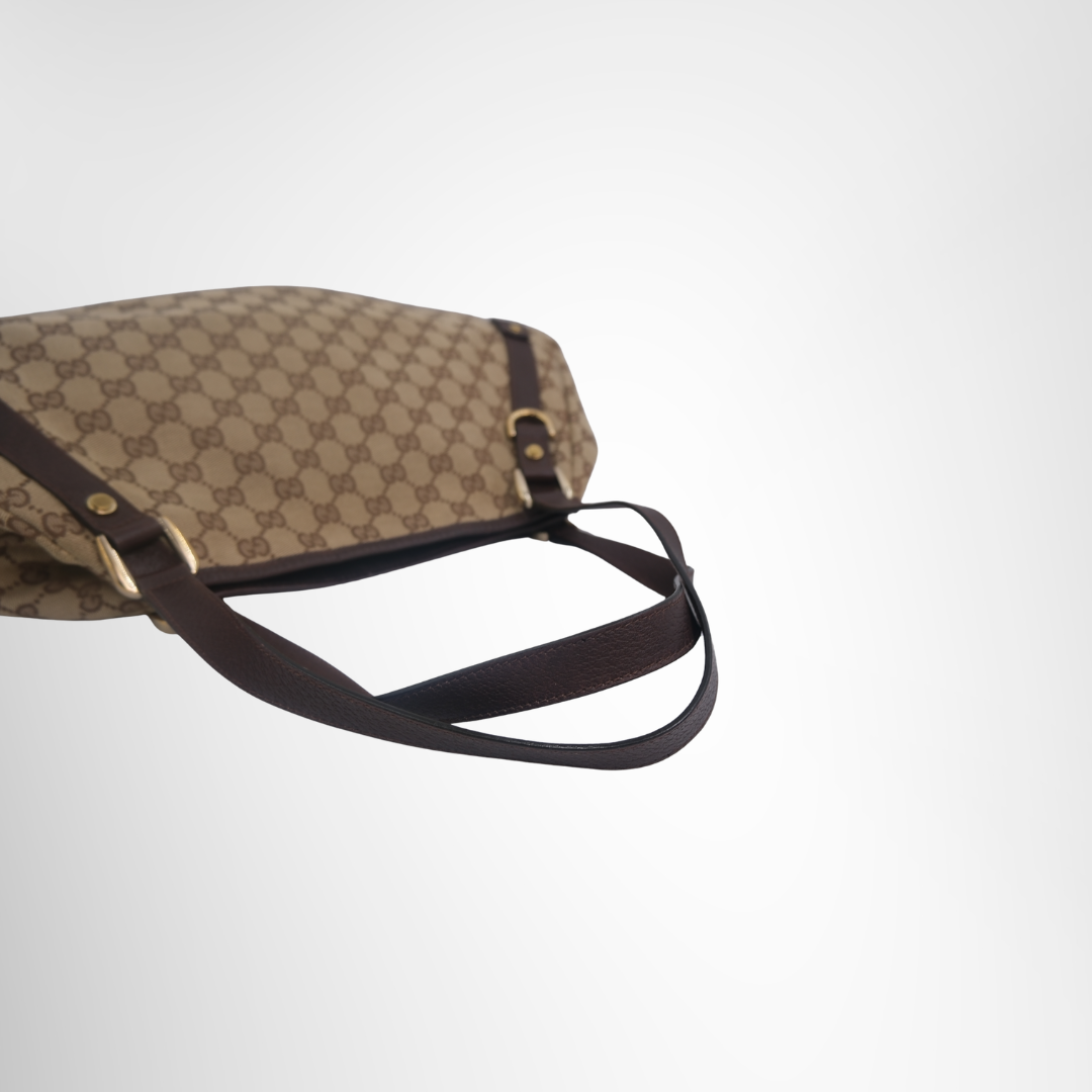 Gucci Preowned Luxury GG-Canvas Abbey Tote Bag Handle - Antonio & Co.