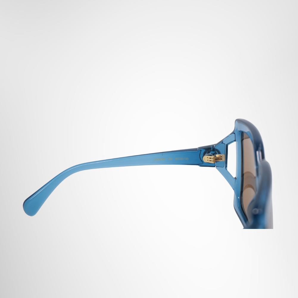 Gucci Preowned Luxury GG0876S Blue Acetate Sunglasses Side View1 - Antonio & Co.