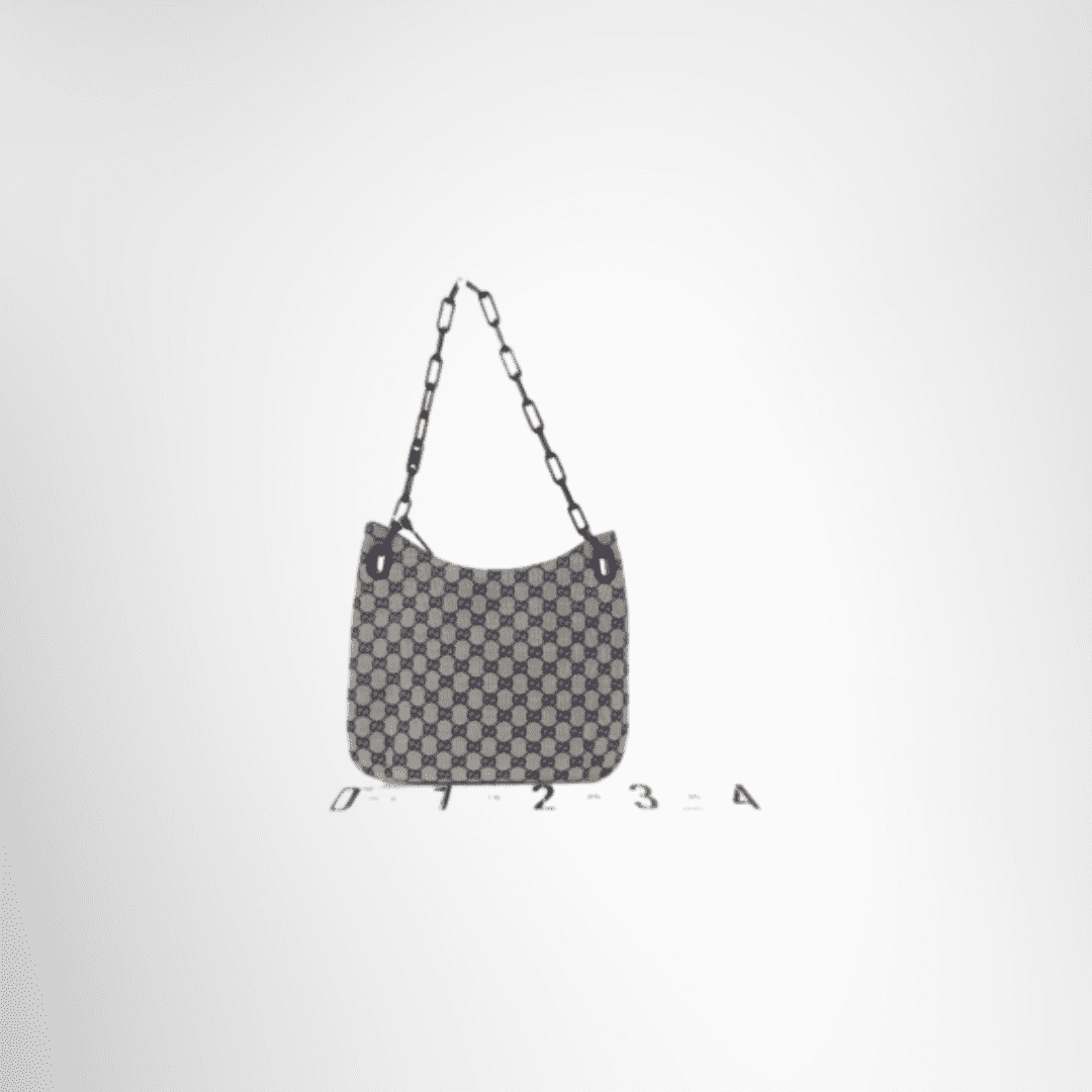 Gucci Preowned Luxury GG Canvas Shoulder Bag Back View - Antonio & Co.