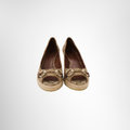 Gucci Preowned Luxury GG Canvas Wedge Espadrille Shoes Front Page - Antonio & Co.