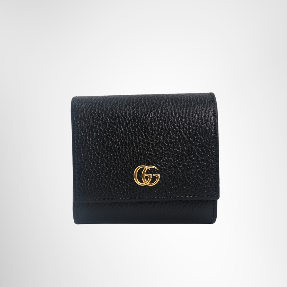 Gucci Preowned Luxury GG Marmont Wallet Front View - Antonio & Co.