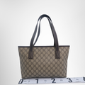 Gucci Preowned Luxury GG Supreme Tote1 Bag Back View - Antonio & Co.