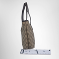Gucci Preowned Luxury GG Supreme Tote1 Bag Side View - Antonio & Co.