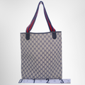 Gucci Preowned Luxury GG Supreme Tote Bag Back View - Antonio & Co.