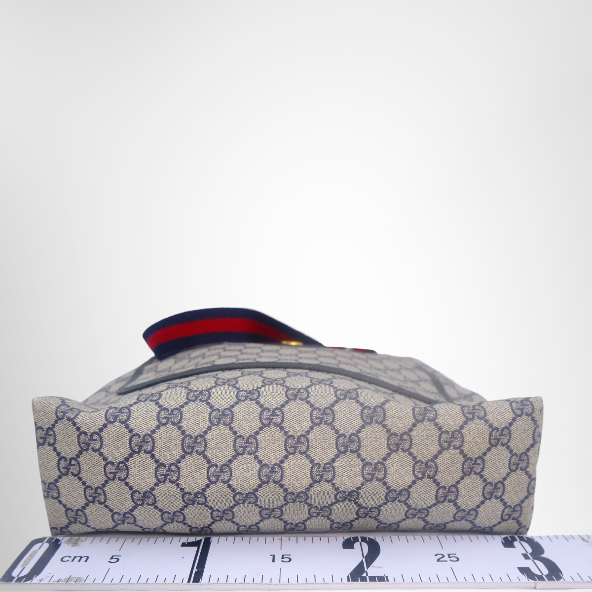 Gucci Preowned Luxury GG Supreme Tote Bag Bottom View
