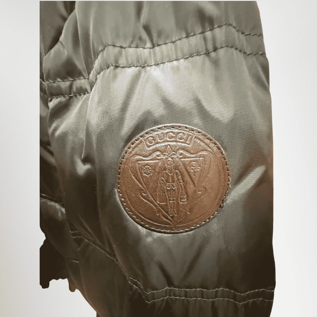 Gucci Preowned Luxury Jacket Puffer Jacket Logo View