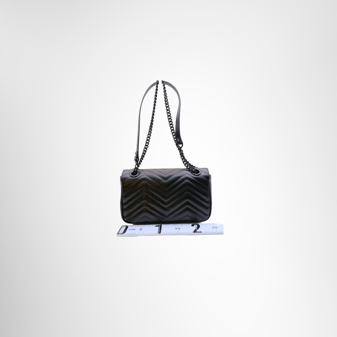 Gucci Preowned Luxury Marmont Bag Back View - Antonio & Co.