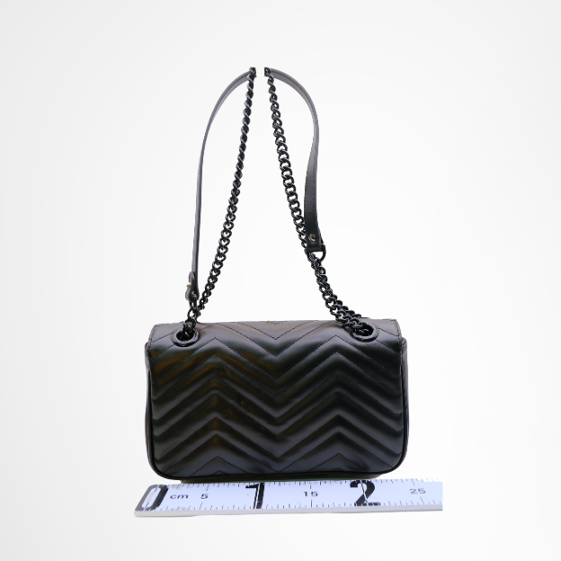 Gucci Preowned Luxury Marmont Bag Back View - Antonio & Co.