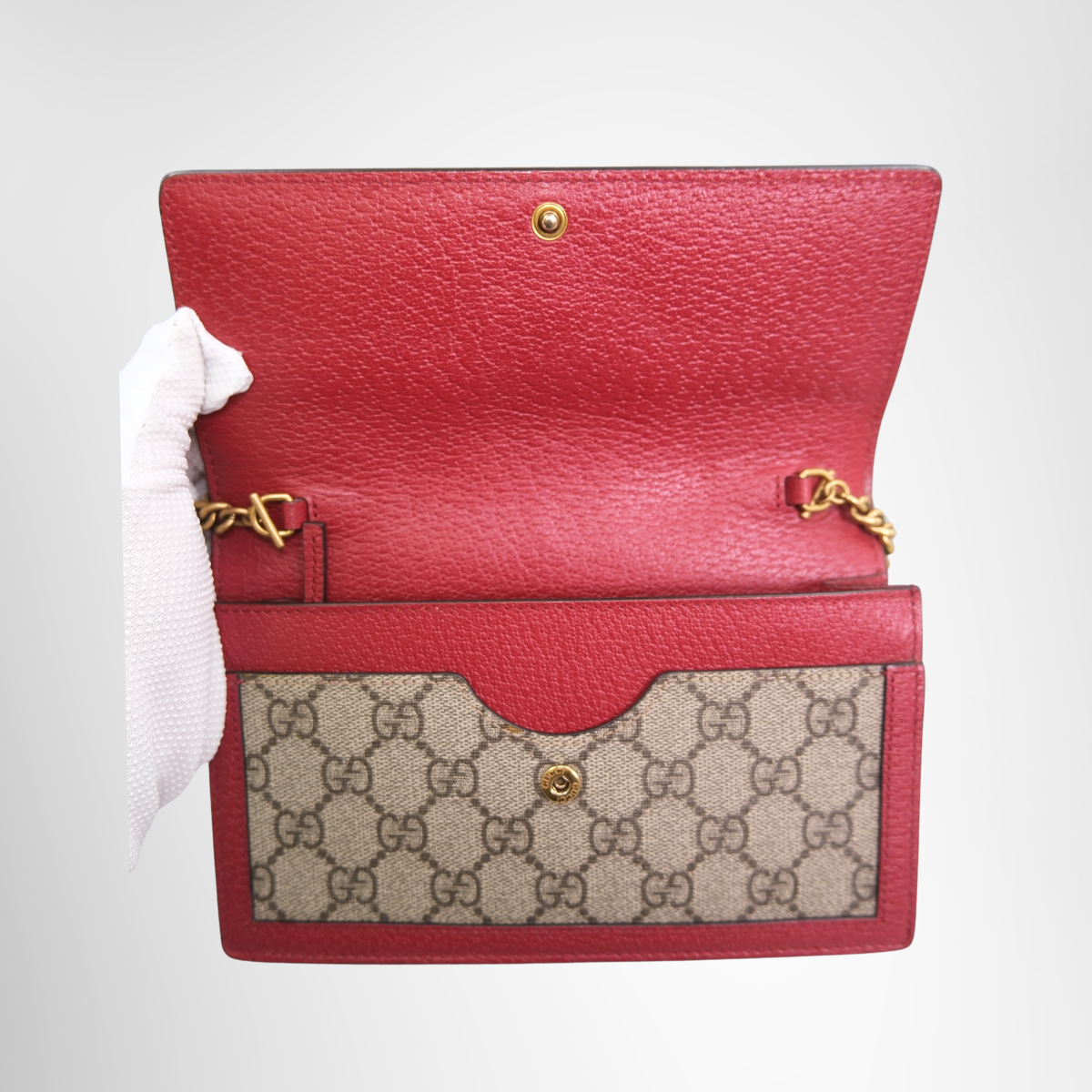 Gucci Mini Queen Margaret GG Supreme Shoulder Bag