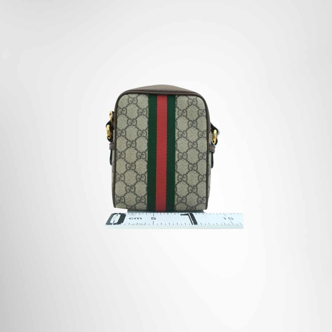 Gucci Preowned Luxury Ophidia Mini Bag Back View - Antonio & Co.