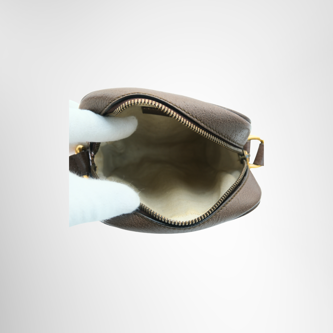 Gucci Preowned Luxury Ophidia Mini Bag Inside View - Antonio & Co.