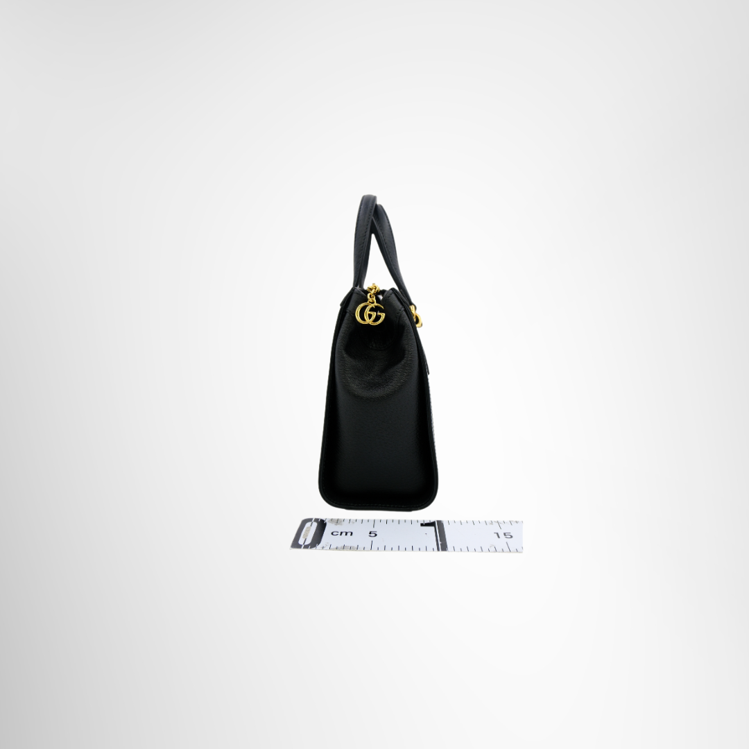 Gucci Preowned Luxury Ophidia Small Top Handle Bag Side View - Antonio & Co.