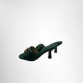 Gucci Preowned Luxury Sandals Double GG Marmont Sandals Side View