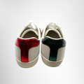 Gucci Preowned Luxury Shoes Ace Embroidered Sneaker Back View
