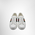Gucci Preowned Luxury Shoes Ace Embroidered Sneaker Front View
