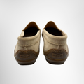 Gucci Preowned Luxury Shoes Horsebit Suede Driver Back View