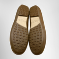 Gucci Preowned Luxury Shoes Horsebit Suede Driver Bottom View