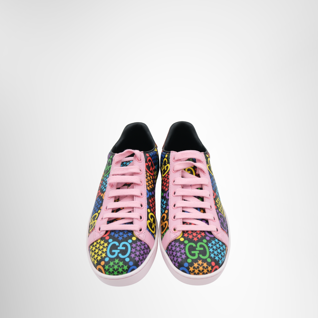 Gucci Preowned Luxury Sneaker Front Page