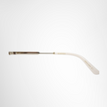 Gucci Preowned Luxury Square Brown Frame Metallic Sunglasses Inside View3 - Antonio & Co.