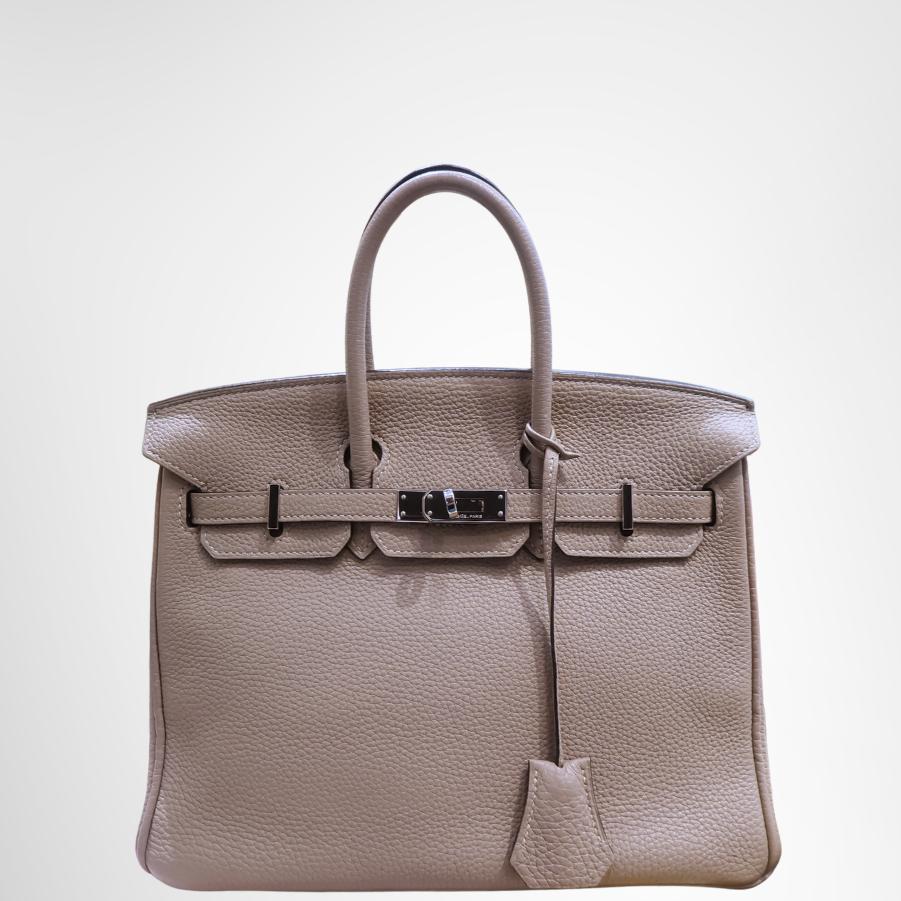 Birkin 25 Taurillon Gris