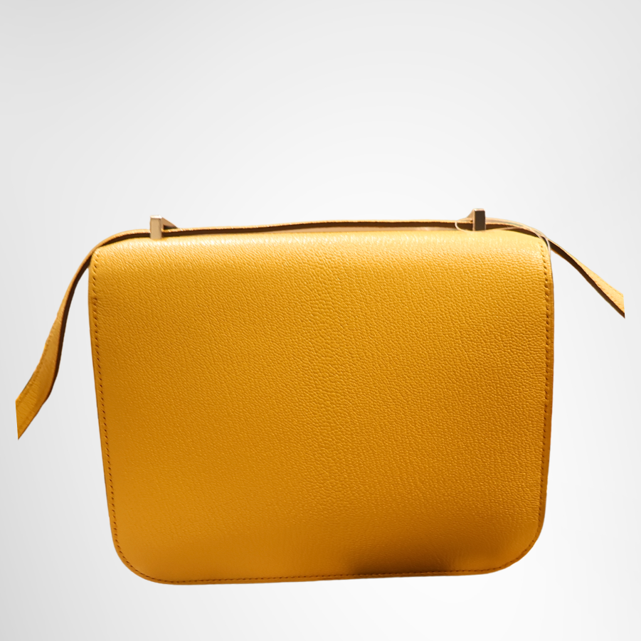 Jaune Epsom Mini Constance 18 Bag