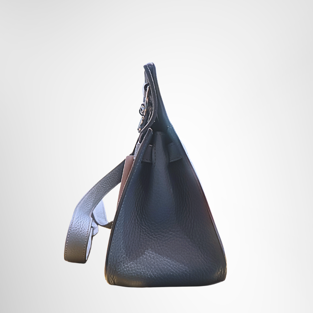 Jypsiere 28 Bleu Taurillon Clemence Bag