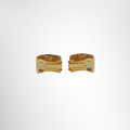 Hermès Enamel Cloisonné Ear-Clip – Pre-Owned Luxury Accessories – Antonio & Co Back View