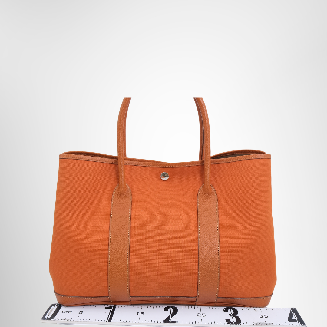 Hermès Garden Party 36 Bag – Pre-Owned Luxury Brand Bag – Antonio & Co – Back View