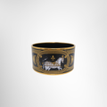 Hermès Grand Apparat Enamel Bangle – Pre-Owned Luxury Jewellery – Antonio & Co – Side View 