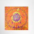 Hermes Preowned Luxury 90 Les Cles Silk Scarf Front View - Antonio & Co.