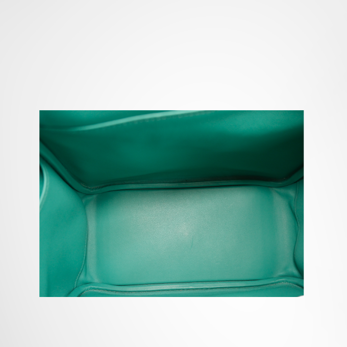 Hermes Preowned Luxury Bag Lindy 26 Interior View