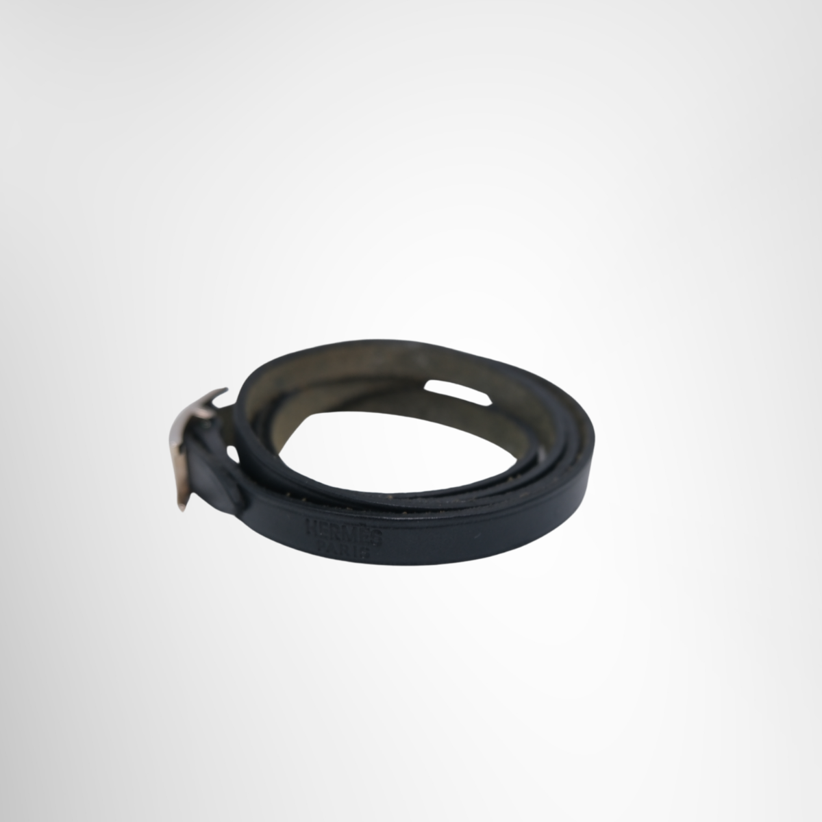 Hermes Preowned Luxury Bracelet Behapi Double Tour Bracelet Side View 2 - Antonio & Co.