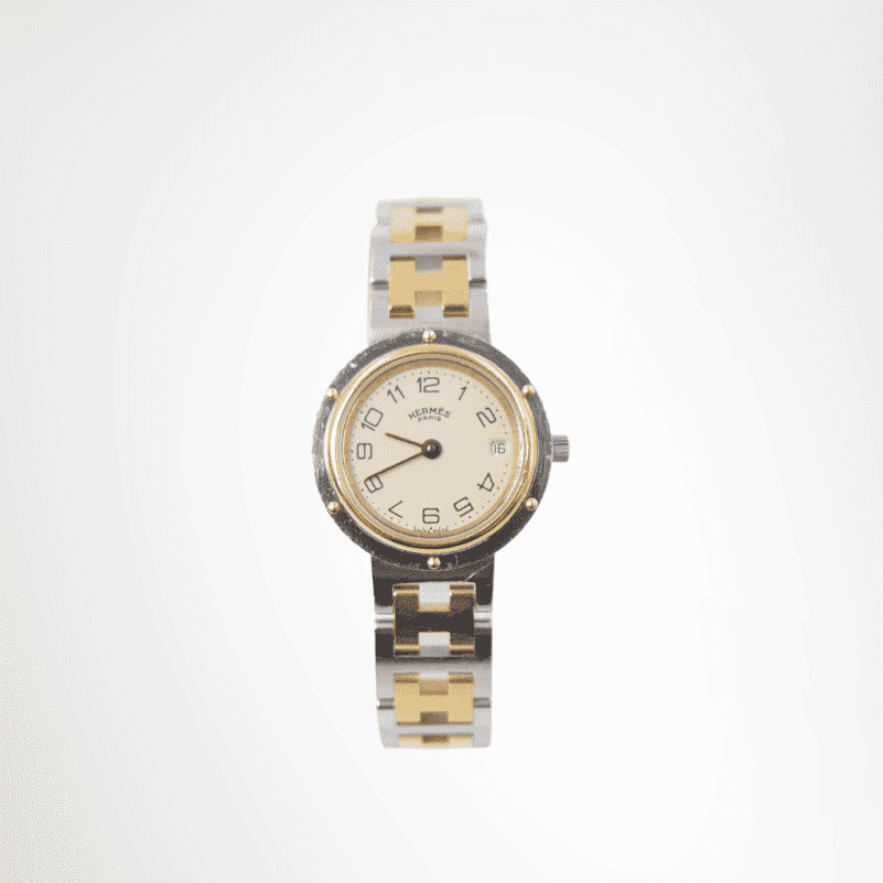 Hermès Clipper Two-Tone Watch