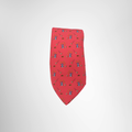 Hermes Preowned Luxury Red Necktie Front Page