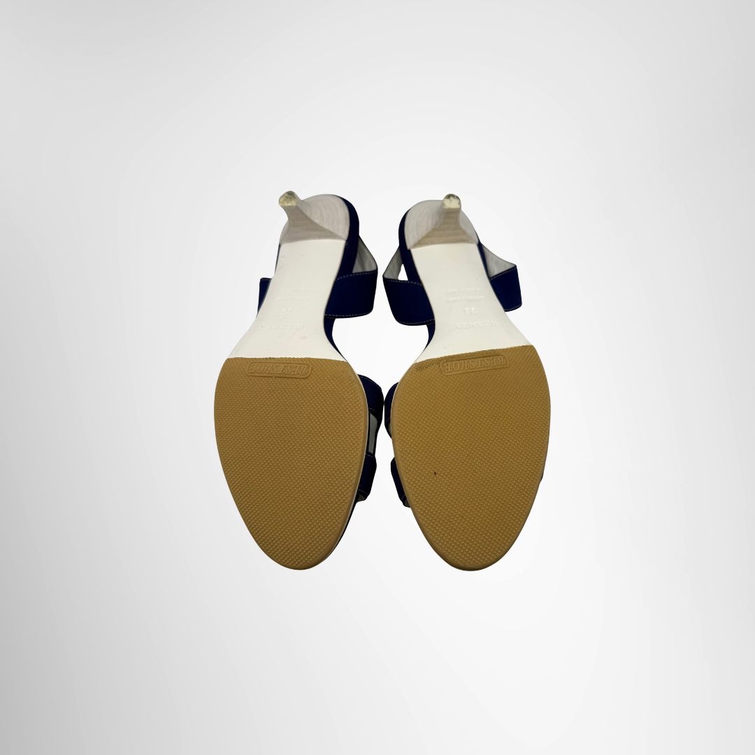 Hermes Preowned Luxury Sandals Night Sandals Bottom View