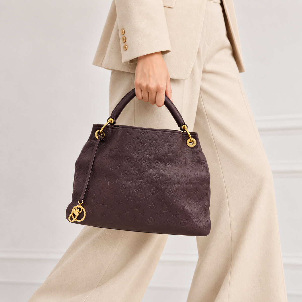 Louis Vuitton Monogram Empreinte Artsy MM  - Dark Purple